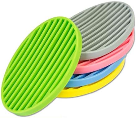 TOPBATHY 2pcs Colorful Soap Tray Holder