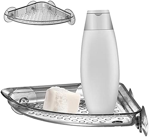 Bath Soap Dish Tray with Suction Cup Holder 1