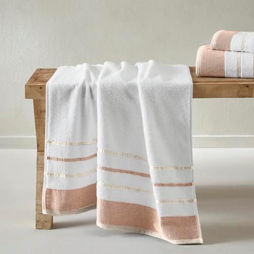 Great Bay Home Decorative Bath Towel Set 6 Piece