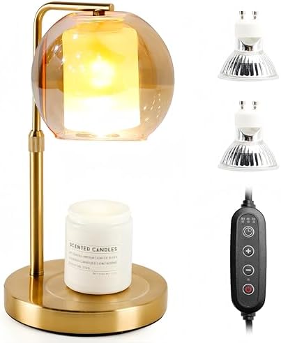 LUEUR Candle Warmer Lamp with Timer and 4 Brightness 1