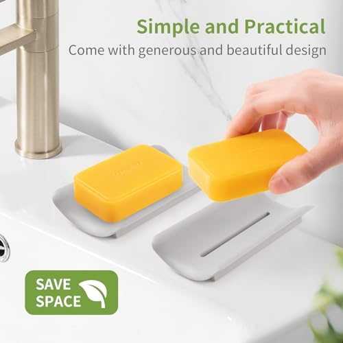 LOYATRO Bar Soap Holder - A-Grey
