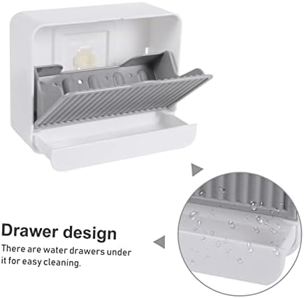 HOOTNEE 60 Swing Open Soap Dish Holder