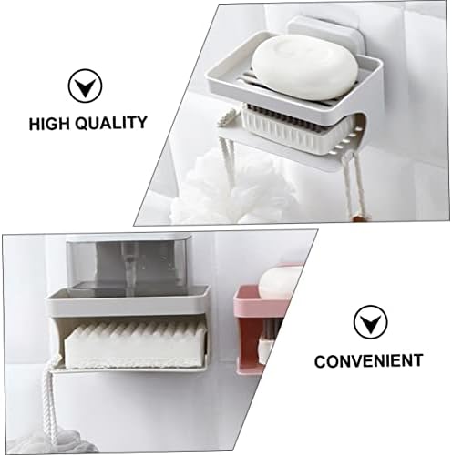 ABOOFAN Double Layer Soap Holder for Kitchen and Bathroom