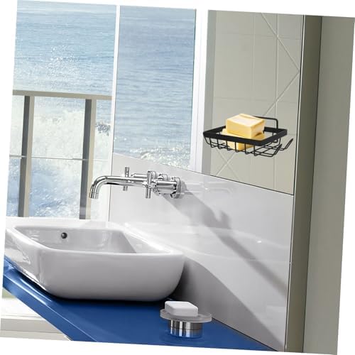 LIFKOME Wall Mounted Soap Dish with Drainage