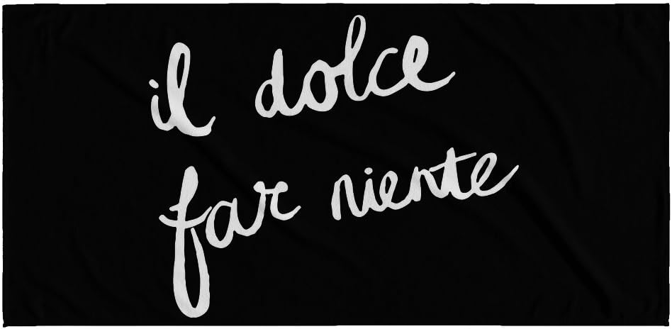PS I Love Italy Beach Towel - 30x62 Oversized