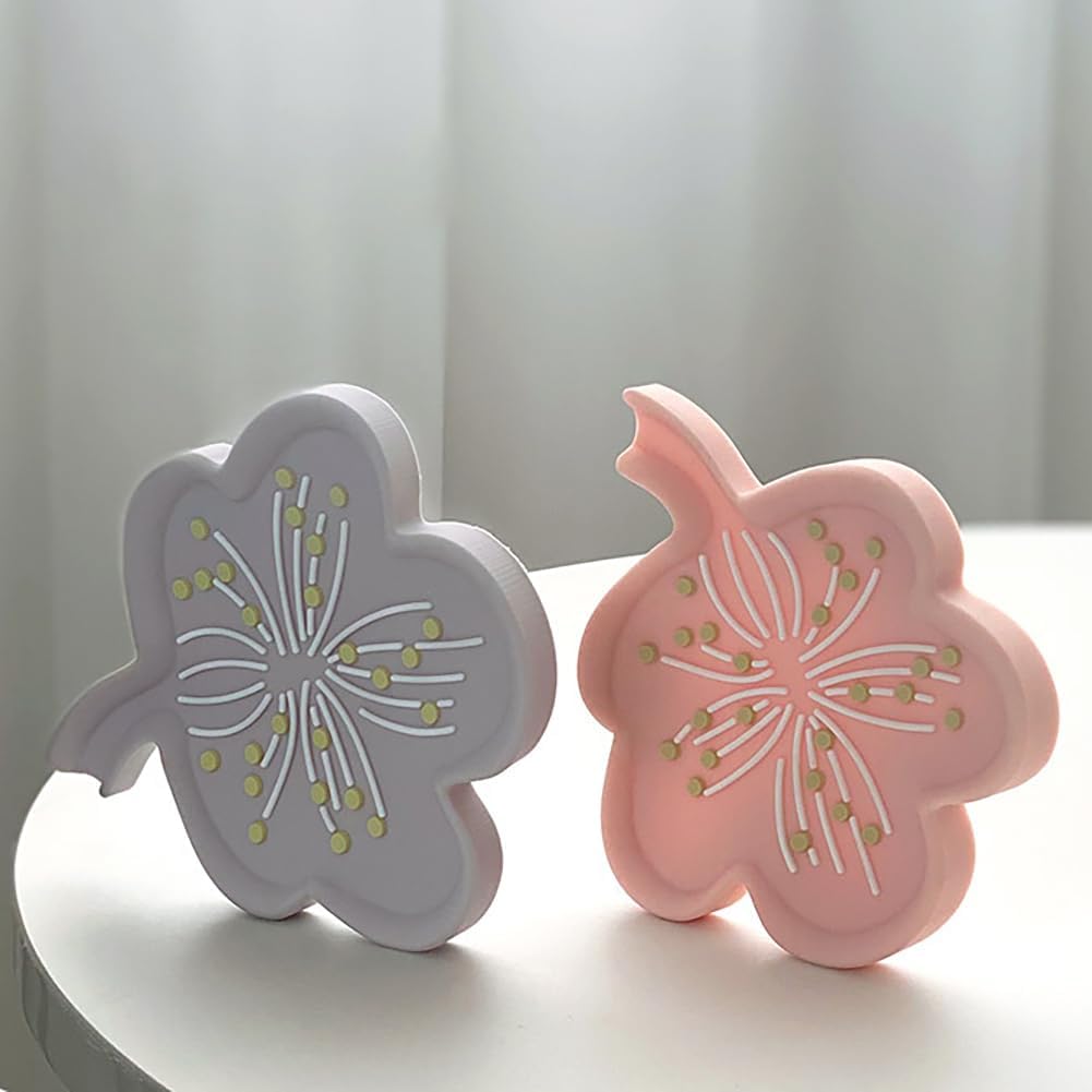 Soft Silicone Flower Soap Holder for Bathroom