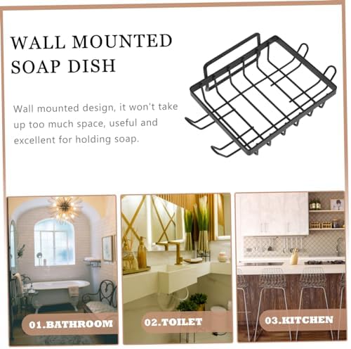 GLEAVI Wall Mounted Bar Soap Holder