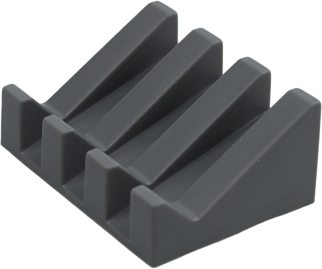 1Pcs Grey Silicone Soap Holder for Shower