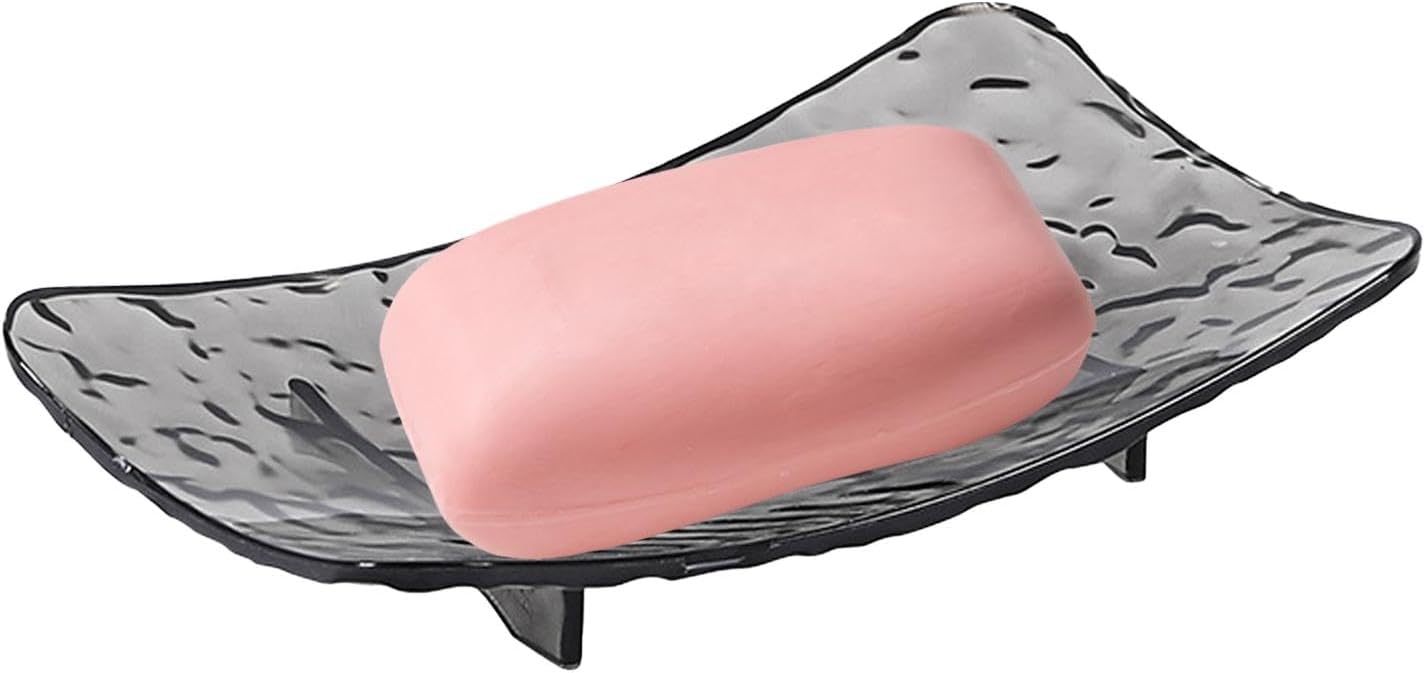 Non-Slip Soap Tray with Drain Hole for Family Travel Gym