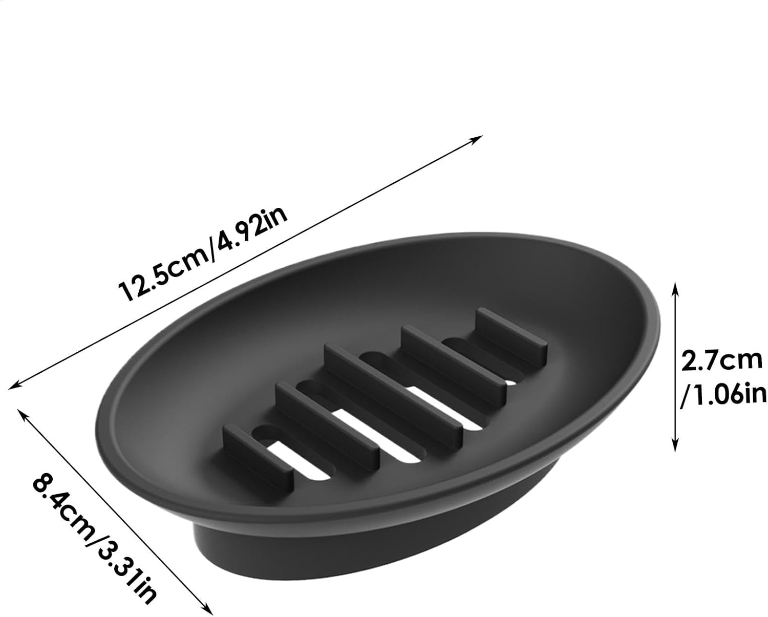Eco-Friendly Silicone Soap Dish Holder