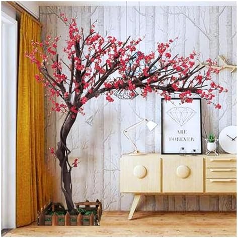 Rutavm Artificial Plum Tree 49ft Wishing Tree Decor