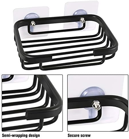 RONCHEN Premium Aluminum Soap Dish for Shower and Bathroom