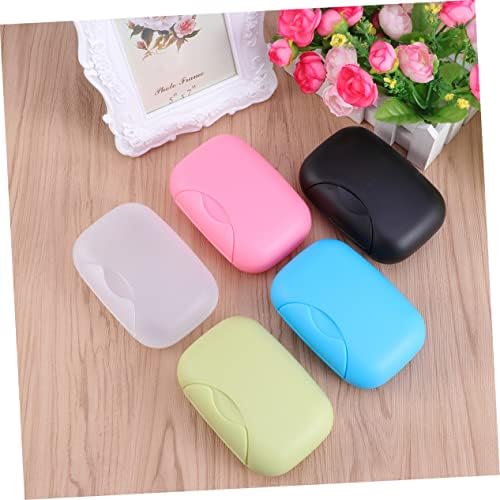 HEALEEP Leakproof Travel Soap Holder with Lock - Compact and Lightweight