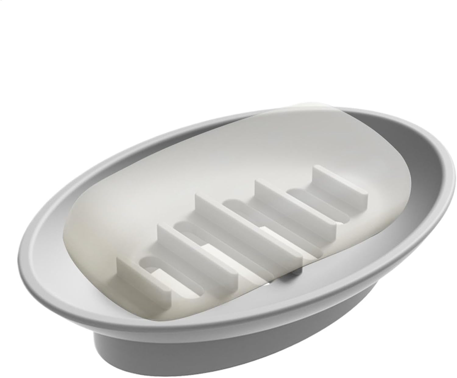 Waterproof Silicone Soap Dish Holder for Shower