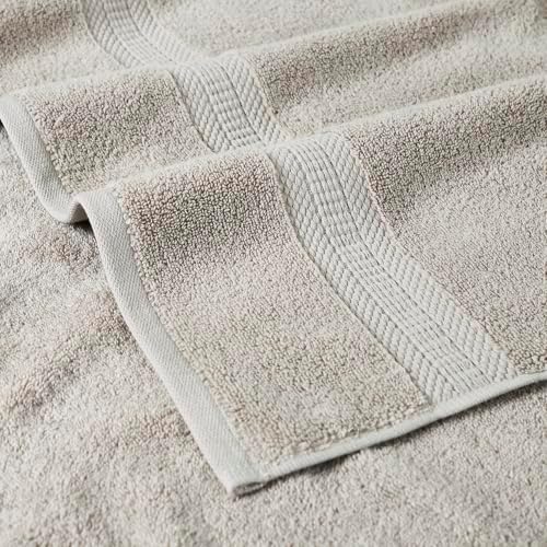 Modern Threads 6-Piece Rayon from Bamboo Towel Set - Ultra Soft Taupe 1