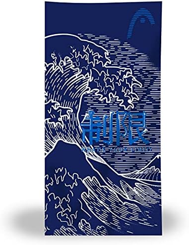 Blue Waves Microfiber Beach Towel - Whats Your Limit