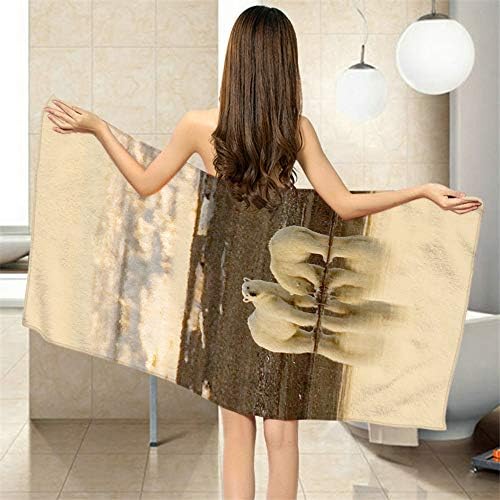 Moslion Soft Bath Towel Polar Bear Large 64x32 Inches