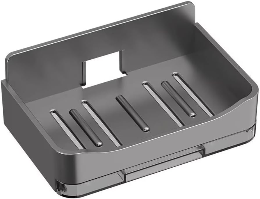 FABEILAI Suction Soap Dish Holder for Shower Bathroom Kitchen