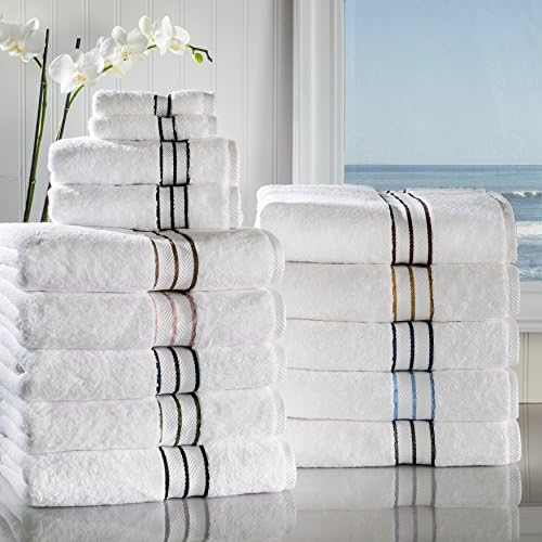 Superior Turkish Cotton Ultra-Plush 3-Piece Towel Set - Chocolate 1
