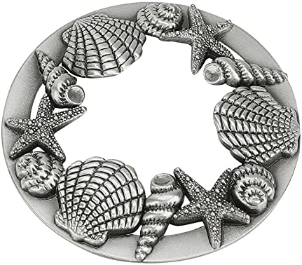 GORGECRAFT Silver Starfish Candle Toppers