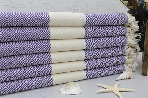 Turkish Beach Towel 36x70 Inch Diamond Design