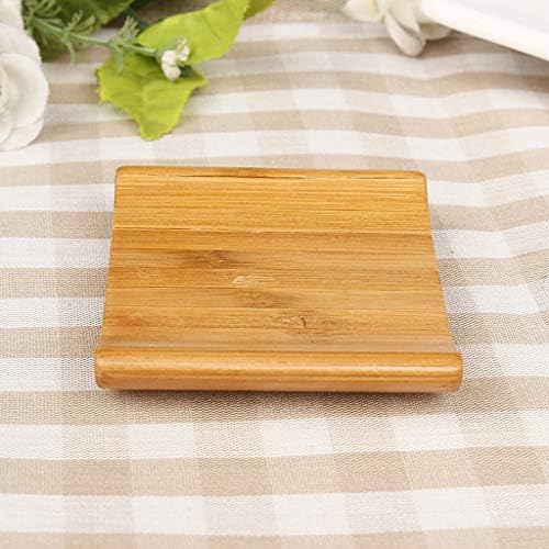 Ankexin Natural Bamboo Soap Holder for Bathroom