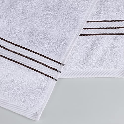 Superior Turkish Cotton Ultra-Plush 3-Piece Towel Set - Chocolate 1