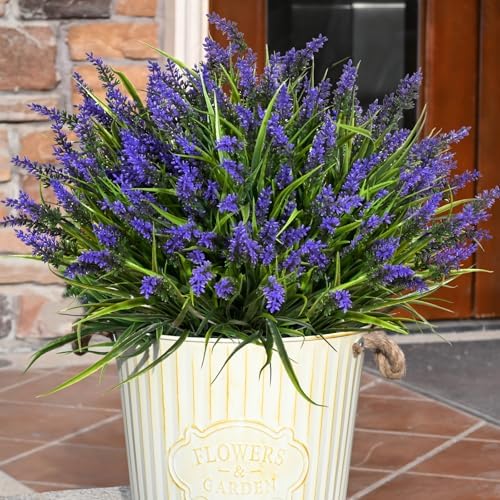Waipfaru Artificial Flowers Purple 20 Bundles