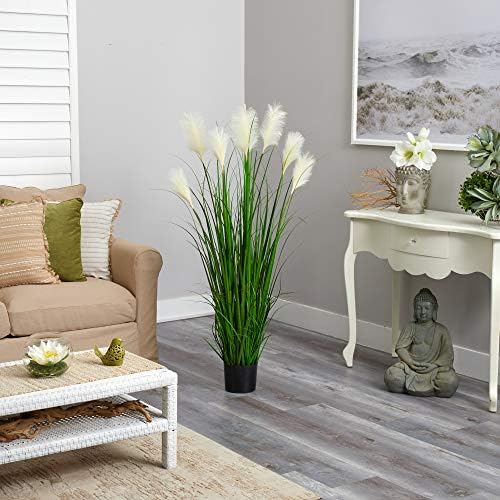 Nearly Natural 45ft Plume Grass Artificial Plant