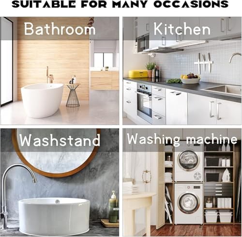 2pcs Silicone Soap Dish with Drain and Non-Slip Design