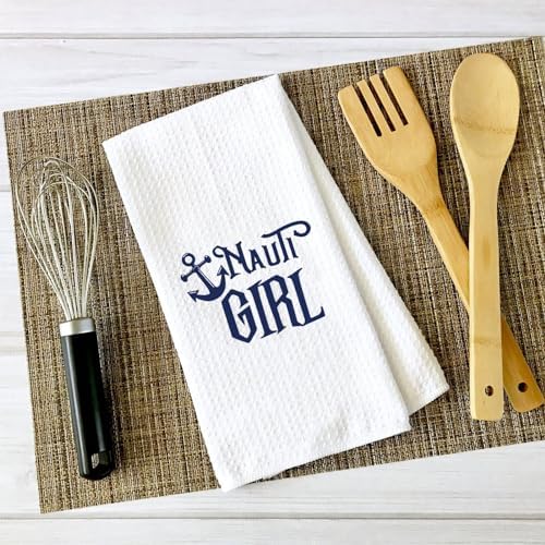 ZJXHPO Nauti Grl Beach Kitchen Towel