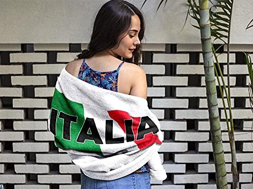 Italia Beach Towel - Italian Design 30 x 60 Oversized