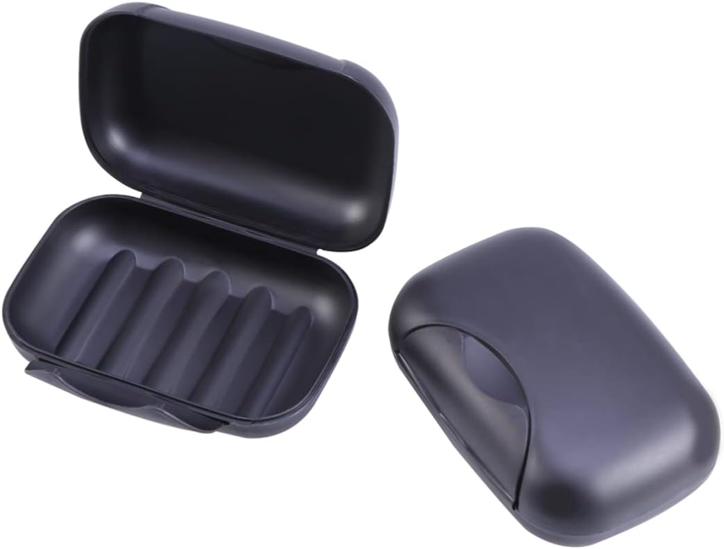 HEALEEP Leakproof Travel Soap Holder with Lock - Compact and Lightweight