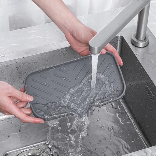 Silicone Soap Dish with Drain for Bathroom and Kitchen Use 1