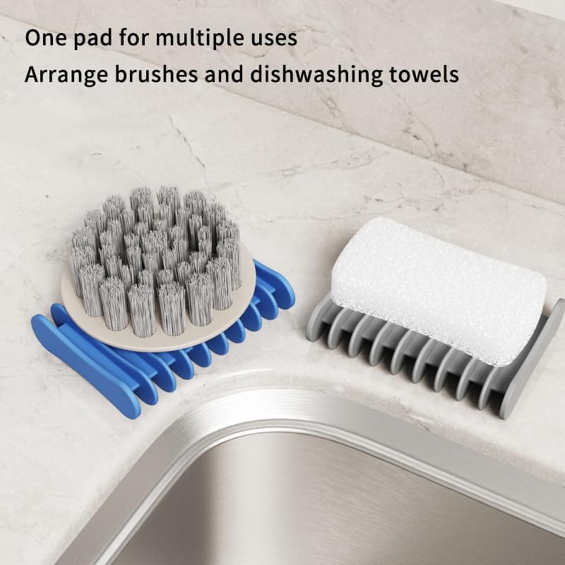 Silicone Soap Dish with Drainage and Non-Slip Base