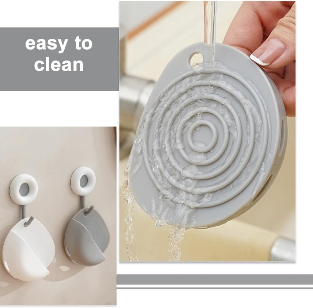 Alipis Mini Washboard Soap Holder Portable Bathroom Rack 1