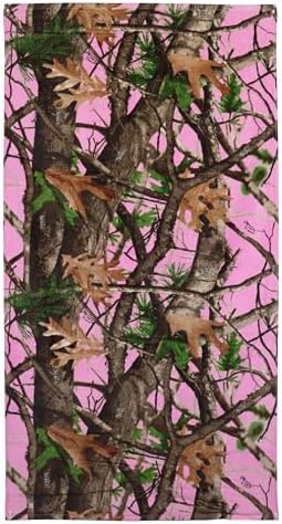 Havercamp Pink Camo Beach Towel 30x60