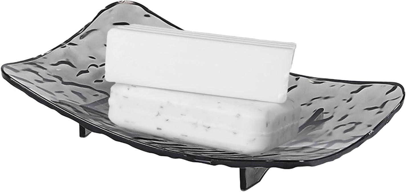 Non-Slip Soap Tray with Drain Hole for Family Travel Gym