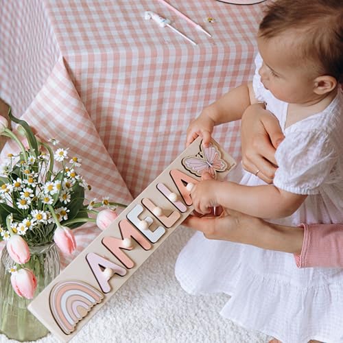 Personalized Wooden Puzzle with Name and Message