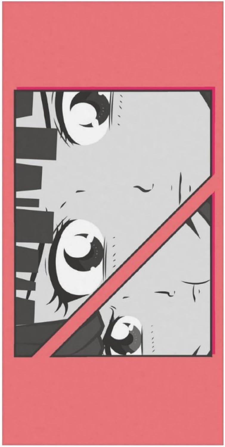 AMEIZHUB Anime Girl Beach Towel