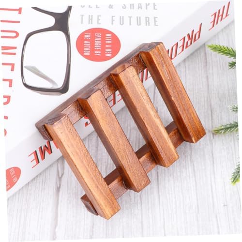 DRESSOOS Wooden Soap Holder Retro Design for Bathroom