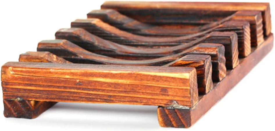 Elegant Bamboo Soap Holder Multi Use Dish