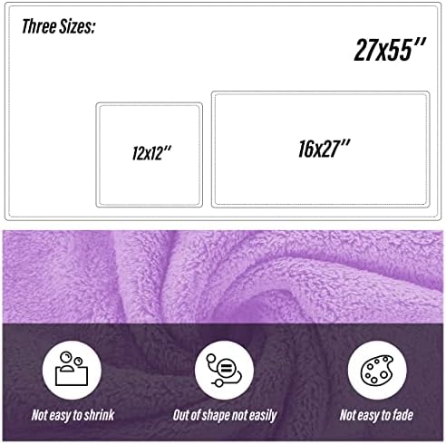 MOONQUEEN Ultra Soft Towel Set 6 Pcs Purple