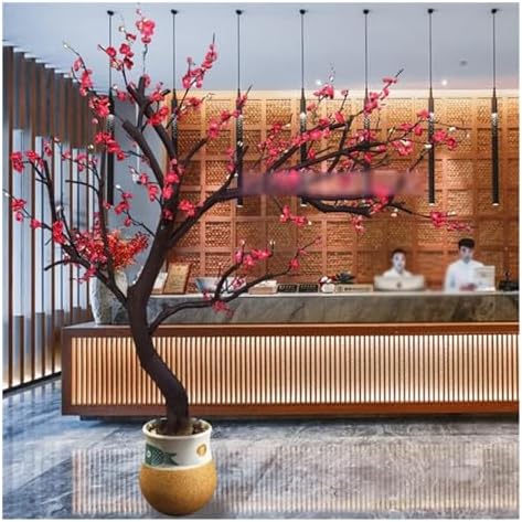 Rutavm Artificial Plum Tree 49ft Wishing Tree Decor