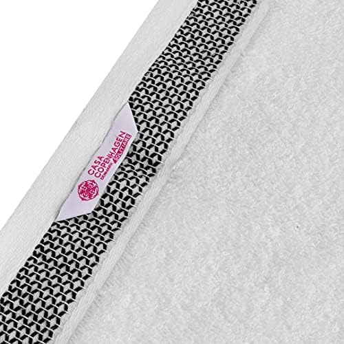 CASA COPENHAGEN Solitaire Mix Towel Set - 6 Pieces
