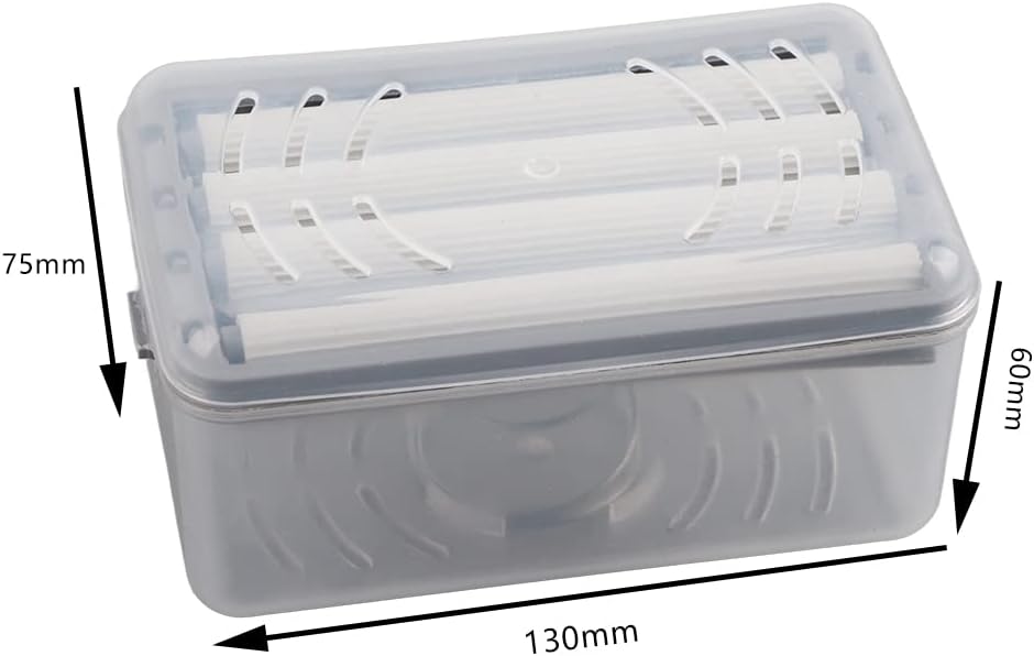 Belupai 2 in 1 Soap Bubbler with Roller and Drain Holes - Gray
