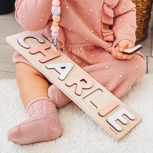 Personalized Wooden Name Puzzle for Kids 1
