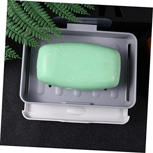 Wall-Mounted Soap Holder Dark Grey Single Layer