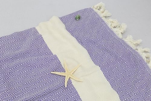 Turkish Beach Towel 36x70 Inch Diamond Design