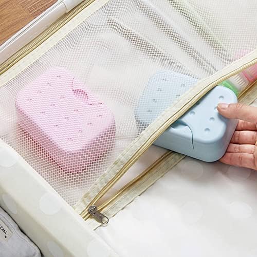 KBREE Soap Dish Set with Travel Storage Box
